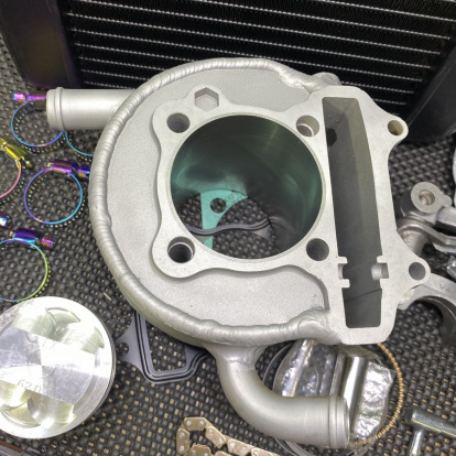 Big bore set 192cc for Ruckus Gy6-150 water cooling 62mm piston 61.8mm crankshaft and four valves head  - pictures 3 - rights to Big bore set 192cc for Ruckus Gy6-150 water cooling 62mm piston 61.8mm crankshaft and four valves head  - pictures 3 - rights to