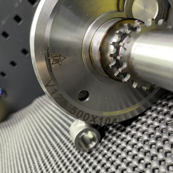 Crankshaft 65.2mm for Address V125 long stroke  - pictures 8 - rights to use Tunescoot