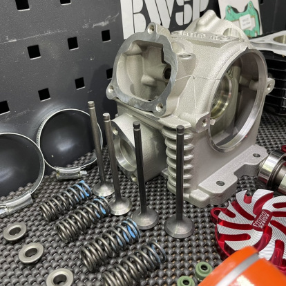 Big bore kit 180cc for Honda Grom Msx125 set with four valves head and 63mm cylinder  - pictures 9 - rights to use Tunescoot