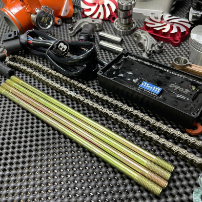 Big bore kit 180cc for Honda Grom Msx125 set with four valves head and 63mm cylinder  - pictures 22 - rights to use Tunescoot