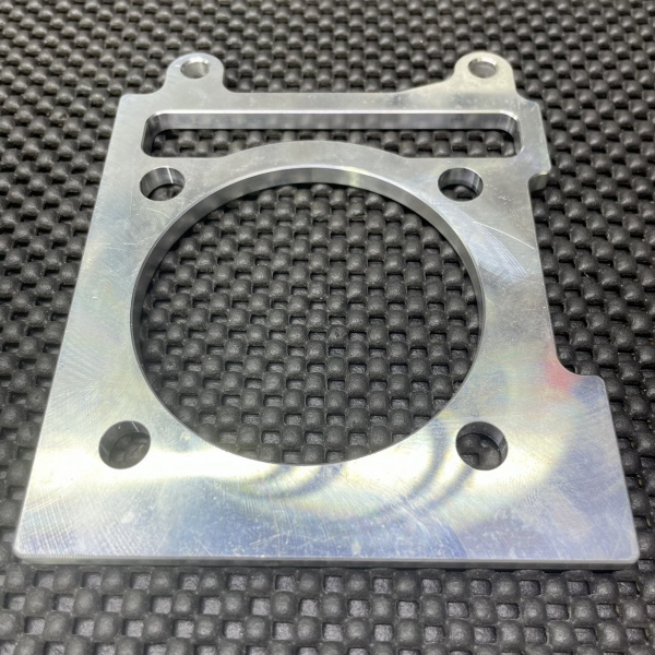 Aluminium spacer 6mm for Bws125 Cygnus125 5ML cylinder gasket  - pictures 2 - rights to use Tunescoot