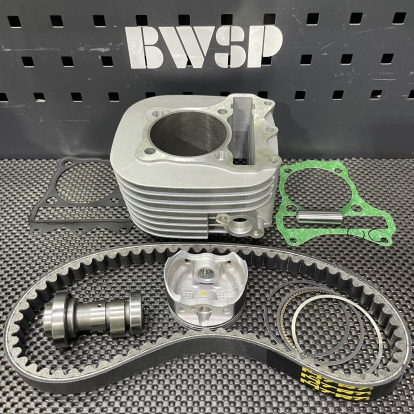 Cylinder set for Address V125 kit with forged piston 65.5mm high angle camshaft and belt MTRT  - pictures 5 - rights to use Tune