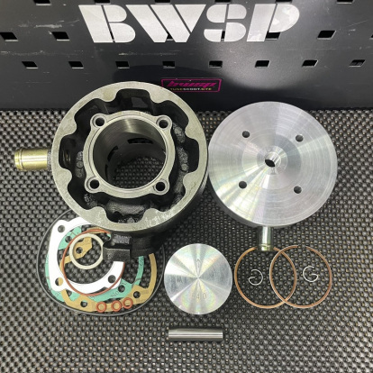 Cylinder set 54mm Dio50 Af18 water cooling round 125cc kit with head  - pictures 2 - rights to use Tunescoot Cylinder set 54mm Dio50 Af18 water cooling round 125cc kit with head  - pictures 2 - rights to use Tunescoot