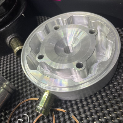 Cylinder set 54mm Dio50 Af18 water cooling round 125cc kit with head  - pictures 11 - rights to use Tunescoot Cylinder set 54mm Dio50 Af18 water cooling round 125cc kit with head  - pictures 11 - rights to use Tunescoot