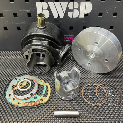 Cylinder set 54mm Dio50 Af18 water cooling round 125cc kit with head  - pictures 5 - rights to use Tunescoot Cylinder set 54mm Dio50 Af18 water cooling round 125cc kit with head  - pictures 5 - rights to use Tunescoot
