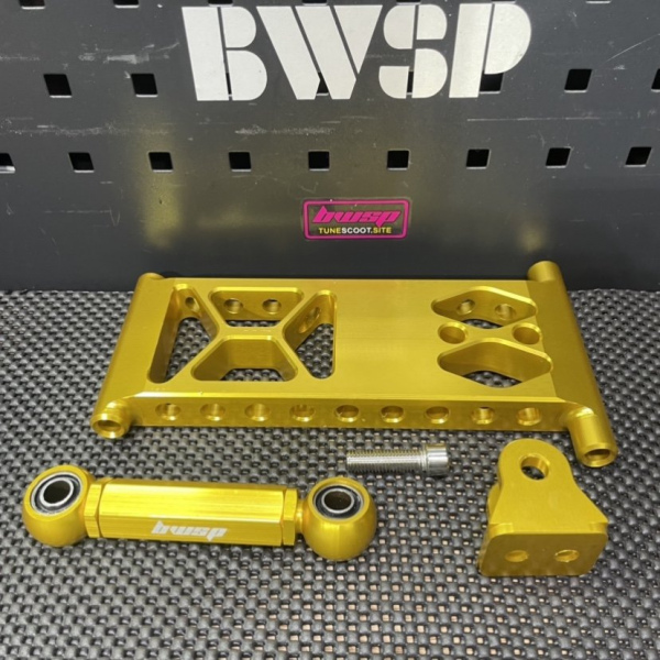 Dio50 Af18 frame extension billet stretch mount kit BWSP  - 12