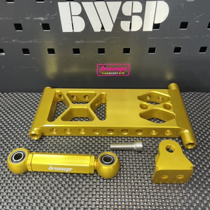 Dio50 Af18 frame extension billet stretch mount kit BWSP  - 12