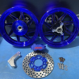 Rims set DIO50 with 200mm disk brake kit - pictures 1 - rights to use Tunescoot