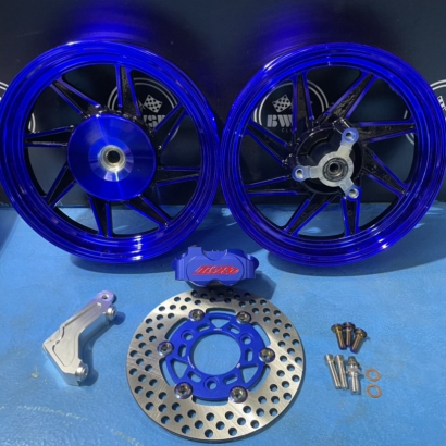 Rims set DIO50 with 200mm disk brake kit - pictures 1 - rights to use Tunescoot