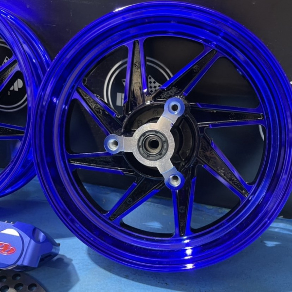 Wheels set DIO50 with 200mm disk brake kit Color Set with Wheels set DIO50 with 200mm disk brake kit Color Set with