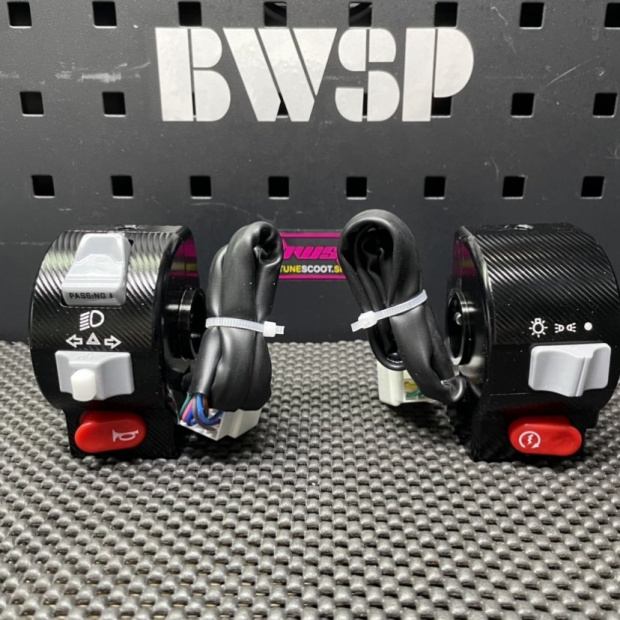 Billet switches for Ruckus Dio Jog Gy6 universal fitment type  - pictures 1 - rights to use Tunescoot
