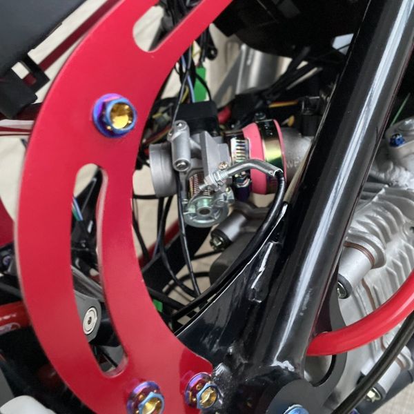 Ruckus 195cc "CANDY" version EFI four valves water cooling  - pictures 6 - rights to use Tunescoot