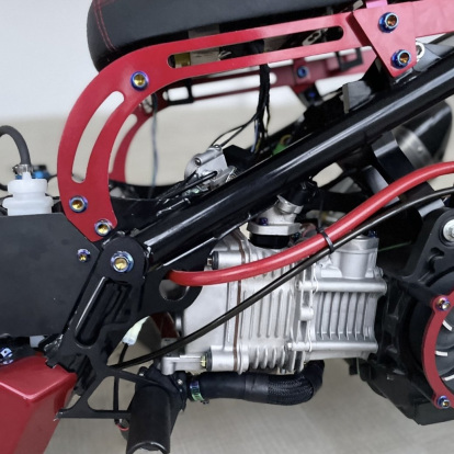 Ruckus 195cc "CANDY" version EFI four valves water cooling  - pictures 5 - rights to use Tunescoot