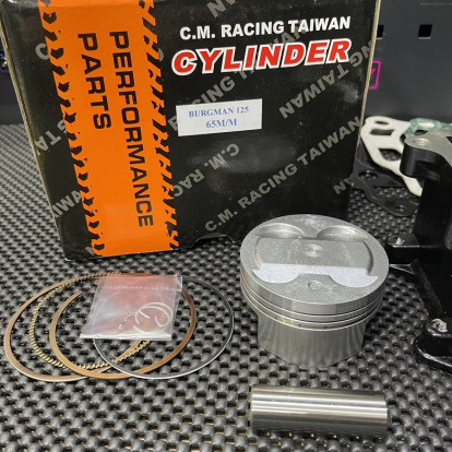 Cylinder kit 65mm for Burgman125 big bore 161cc water cooling set  - pictures 6 - rights to use Tunescoot