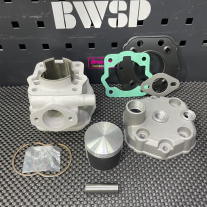 Ceramic cylinder kit 50mm for Derbi Senda 2004 water cooling big bore set with head  - pictures 1 - rights to use Tunescoot