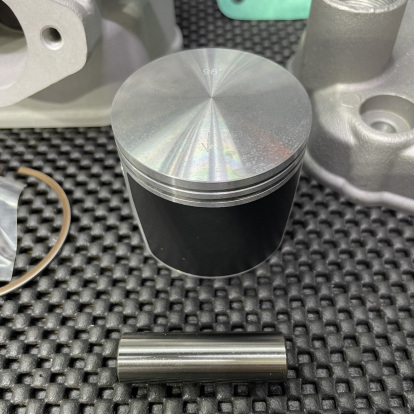 Ceramic cylinder kit 50mm for Derbi Senda 2004 water cooling big bore set with head  - pictures 7 - rights to use Tunescoot