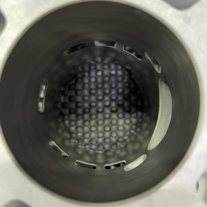 Ceramic cylinder kit 50mm for Derbi Senda 2004 water cooling big bore set with head  - pictures 5 - rights to use Tunescoot