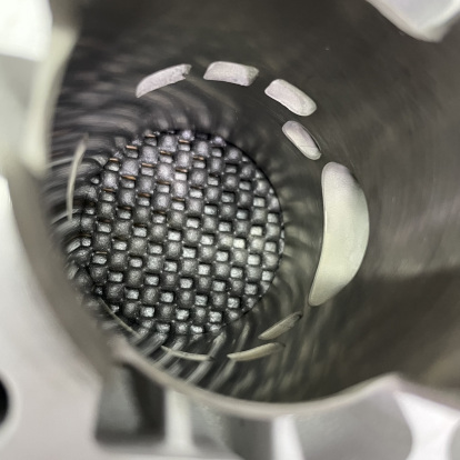 Ceramic cylinder kit 50mm for Derbi Senda 2004 water cooling big bore set with head  - pictures 6 - rights to use Tunescoot