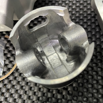 Ceramic cylinder kit 50mm for Derbi Senda 2004 water cooling big bore set with head  - pictures 8 - rights to use Tunescoot