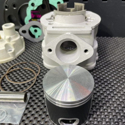 Ceramic cylinder kit 50mm Derbi Senda 2006 big bore water cooling set with head  - pictures 3 - rights to use Tunescoot