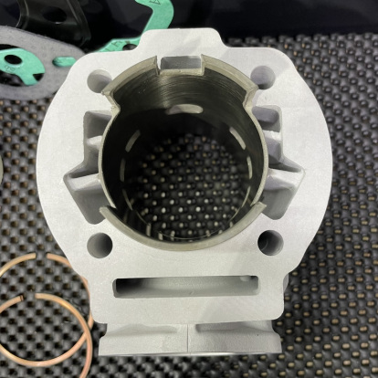 Ceramic cylinder kit 50mm Derbi Senda 2006 big bore water cooling set with head  - pictures 4 - rights to use Tunescoot