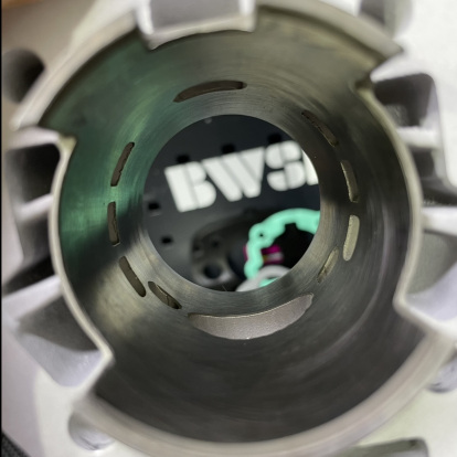 Ceramic cylinder kit 50mm Derbi Senda 2006 big bore water cooling set with head  - pictures 8 - rights to use Tunescoot