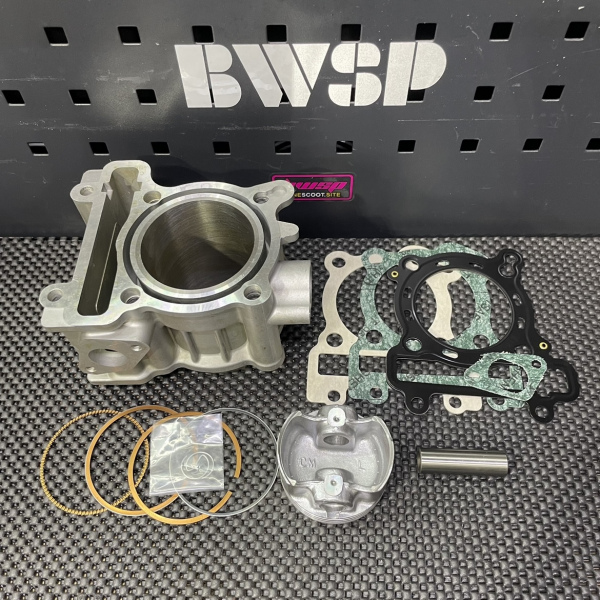 Cylinder kit 61mm for Mio125 big bore 170cc water cooling set  - pictures 3 - rights to use Tunescoot