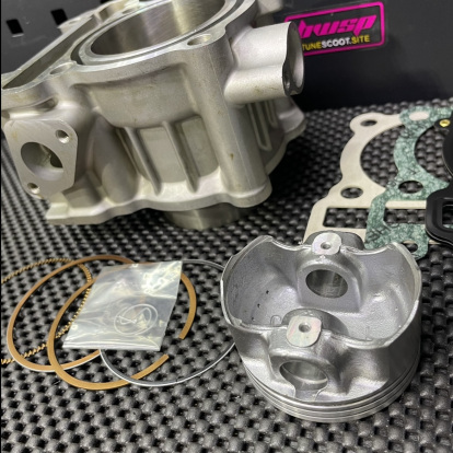 Cylinder kit 61mm for Mio125 big bore 170cc water cooling set  - pictures 5 - rights to use Tunescoot