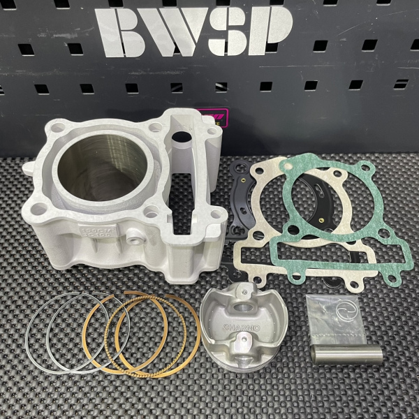 Ceramic cylinder kit 61mm for XMAX125 water cooling 170cc  - pictures 2 - rights to use Tunescoot