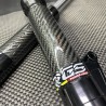 Front forks 380mm for DIO50 carbon color JISO  - pictures 3 - rights to use Tunescoot