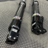 Front forks 380mm for DIO50 carbon color JISO  - pictures 4 - rights to use Tunescoot