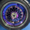 Wheels set for Ruckus GY6-150 with billet mesh rims front and rear disk brake hubs  - pictures 5 - rights to use Tunescoot