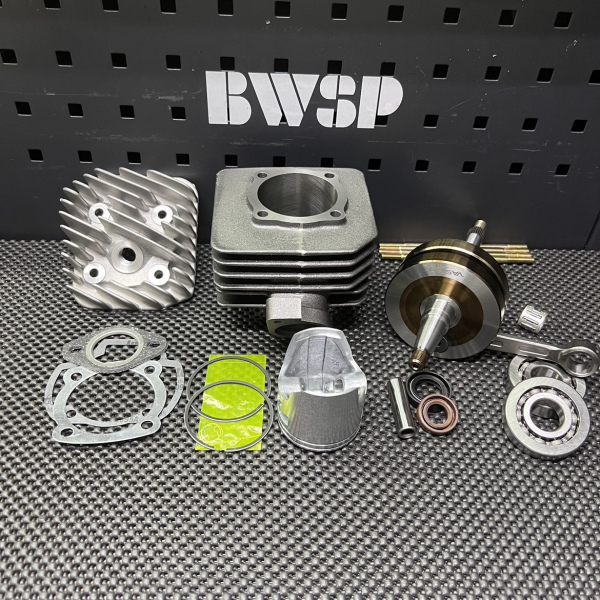 Big bore kit 130cc Dio50 Af18 cylinder 54.5mm 55mm crankshaft 53mm  - 3