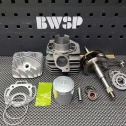 Big bore kit 130cc Dio50 Af18 cylinder 54.5mm 55mm crankshaft 53mm - pictures 1 - rights to use Tunescoot