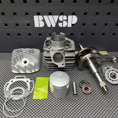 Big bore kit 130cc Dio50 Af18 cylinder 54.5mm 55mm crankshaft 53mm  - pictures 1 - rights to use Tunescoot