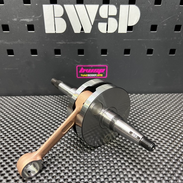 Crankshaft 52.6mm Dio50 AF18 with bearings and oil seals  - 3