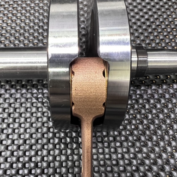 Crankshaft 52.6mm Dio50 AF18 with bearings and oil seals  - 5