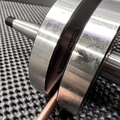 Crankshaft 52.6mm Dio50 AF18 with bearings and oil seals  - 6