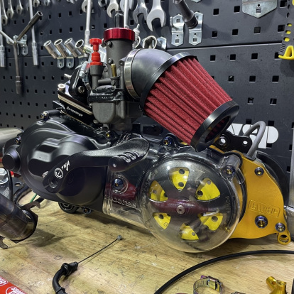 Engine kit 125cc for Dio50 Af18 water cooled 54mm cylinder 52.6mm crankshaft - 2 Engine kit 125cc for Dio50 Af18 water cooled 54mm cylinder 52.6mm crankshaft - 2