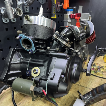 Engine kit 125cc for Dio50 Af18 water cooled 54mm cylinder 52.6mm crankshaft - 4 Engine kit 125cc for Dio50 Af18 water cooled 54mm cylinder 52.6mm crankshaft - 4