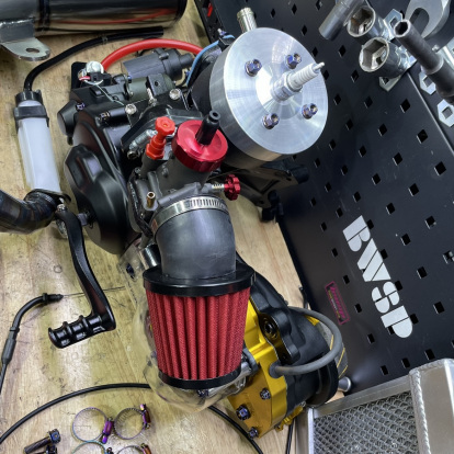 Engine kit 125cc for Dio50 Af18 water cooled 54mm cylinder 52.6mm crankshaft - 8 Engine kit 125cc for Dio50 Af18 water cooled 54mm cylinder 52.6mm crankshaft - 8