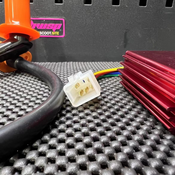 Ignition set for Dio50 Af18 with coil and CDI  - 5