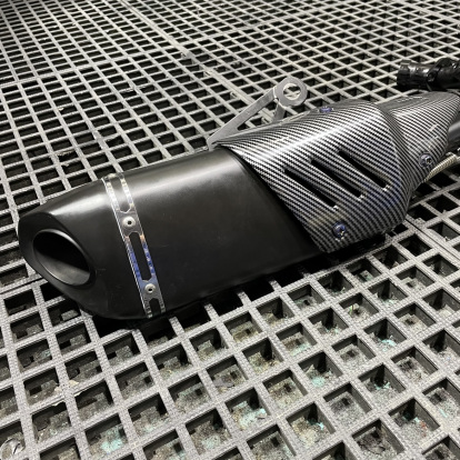 Exhaust system for Ruckus with Yamaha Cygnus engine  - pictures 3 - rights to use Tunescoot