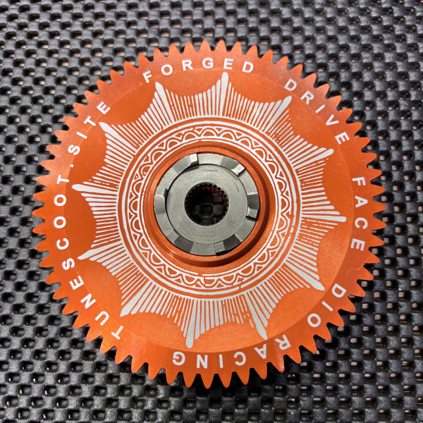 Billet drive face for Dio50 Af18 BWSP  - 8