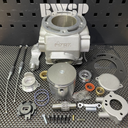 Cylinder set Dt230 Lanza230 66.8mm kit with exhaust valve assembly  - pictures 1 - rights to use Tunescoot