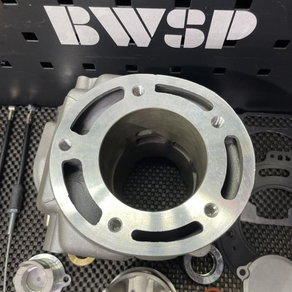 Cylinder set Dt230 Lanza230 66.8mm kit with exhaust valve assembly  - pictures 5 - rights to use Tunescoot