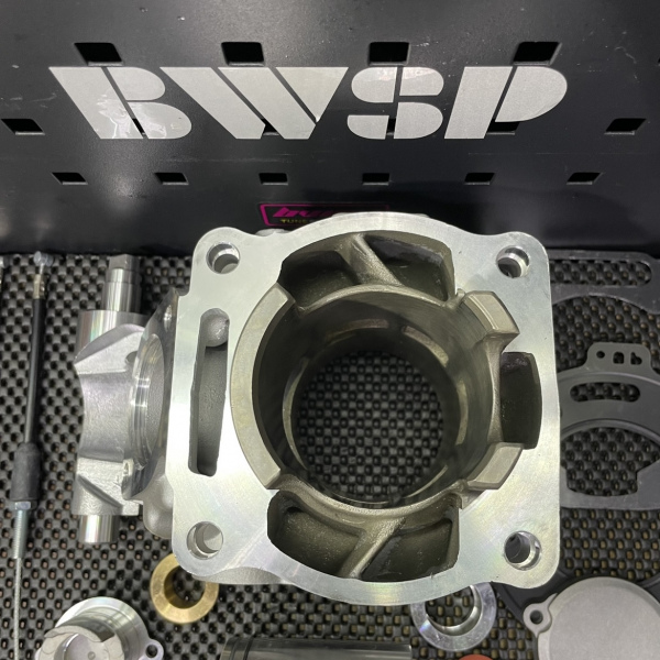 Cylinder set Dt230 Lanza230 66.8mm kit with exhaust valve assembly  - pictures 6 - rights to use Tunescoot