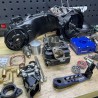 Disassembled engine 125cc Dio50 Af18 water cooling  - pictures 3 - rights to use Tunescoot