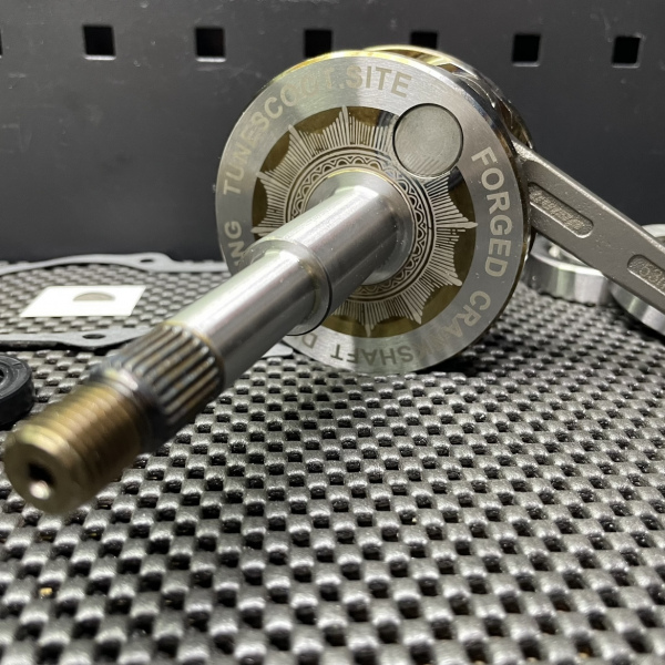 Forged crankshaft 53mm for Dio50 Af18 +4 long stroke BWSP set  - 9