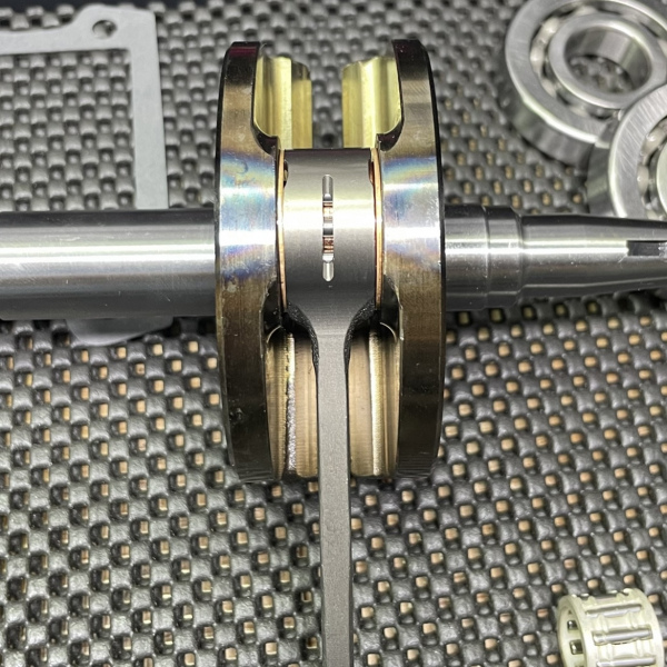 Forged crankshaft 53mm for Dio50 Af18 +4 long stroke BWSP set  - 3